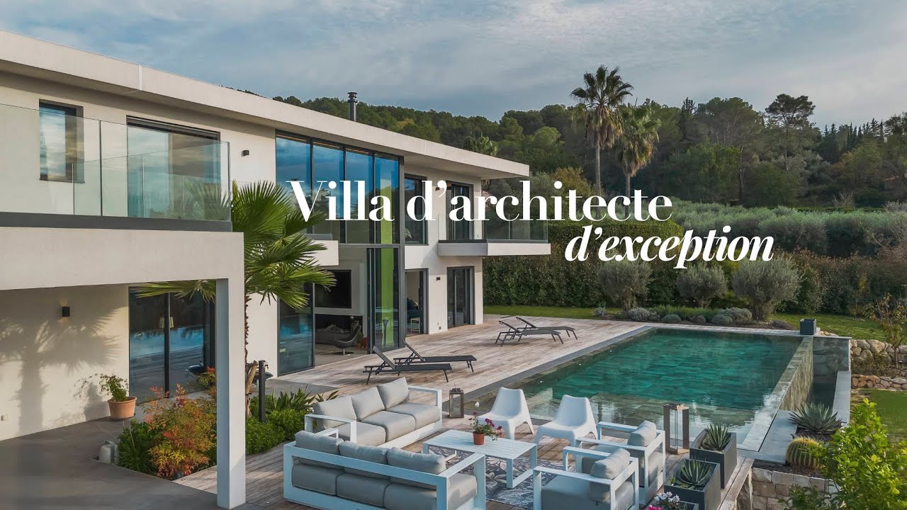 ☀️ 🌊  A Modern Architectural Gem in Mougins