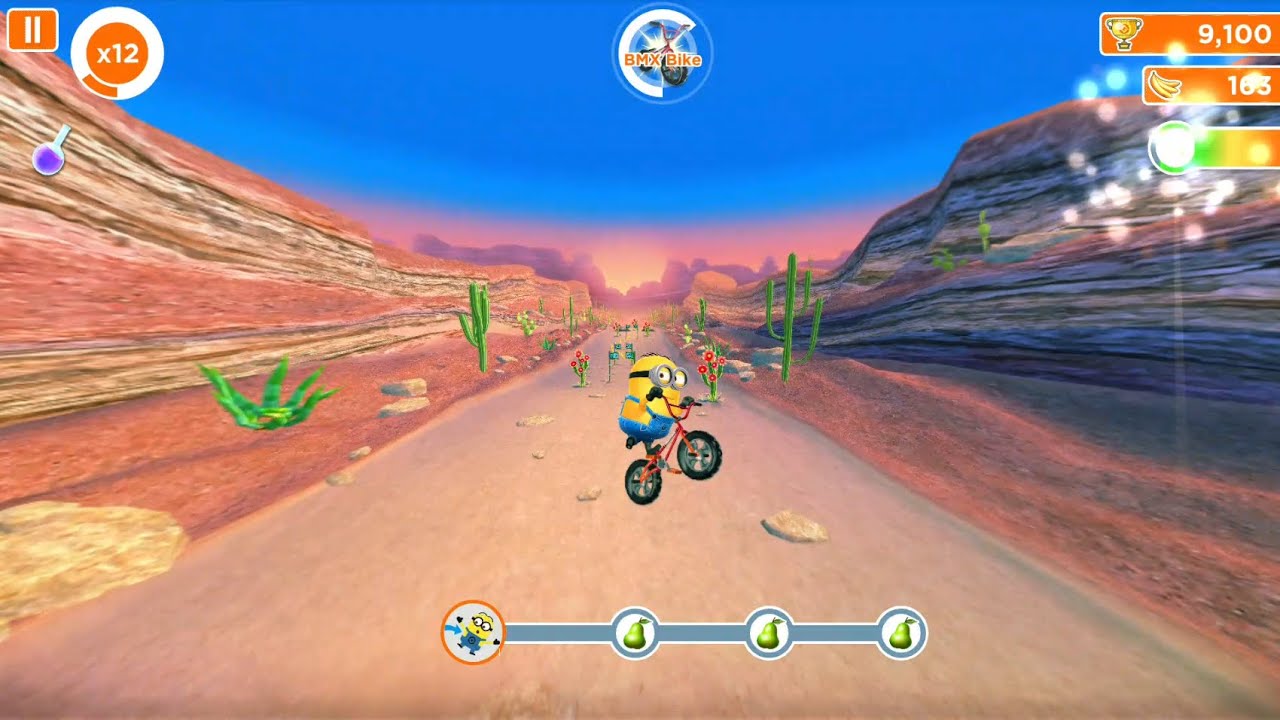 Despicable Me: Minion Rush - BMX Bike Prop in Eduardo's House