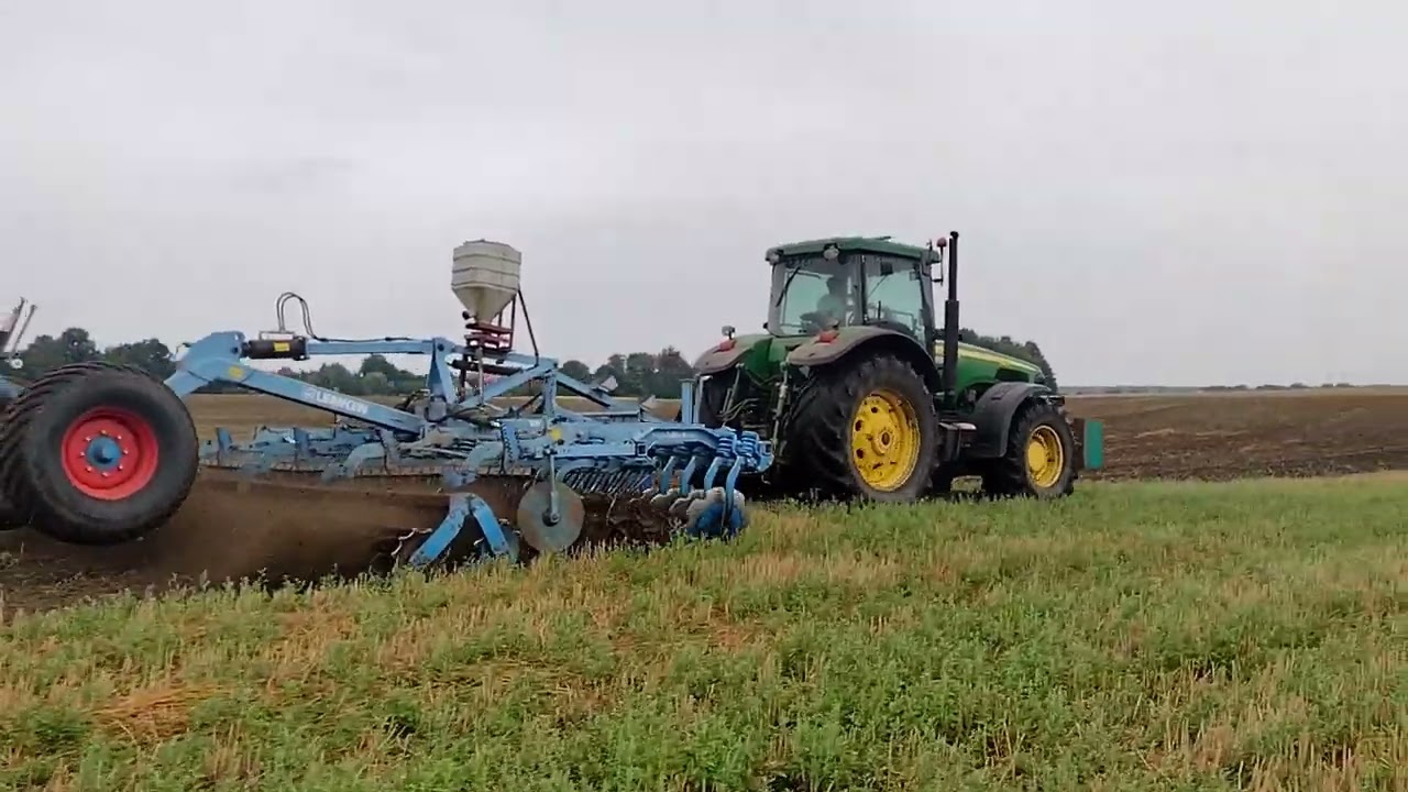 🔥TALERZOWANIE 2022🔥 John Deere 8120💚 + Lemken rubin 9💙Akcja na całego ....