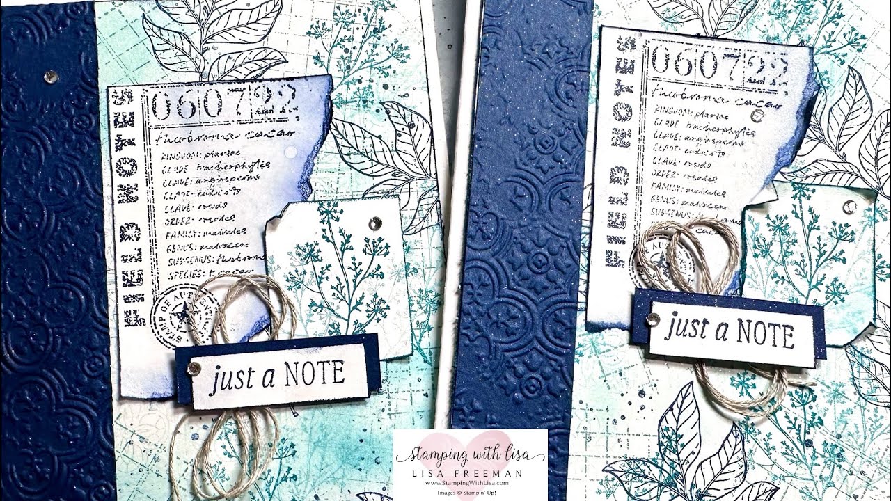 Notes of Nature Collage Card!