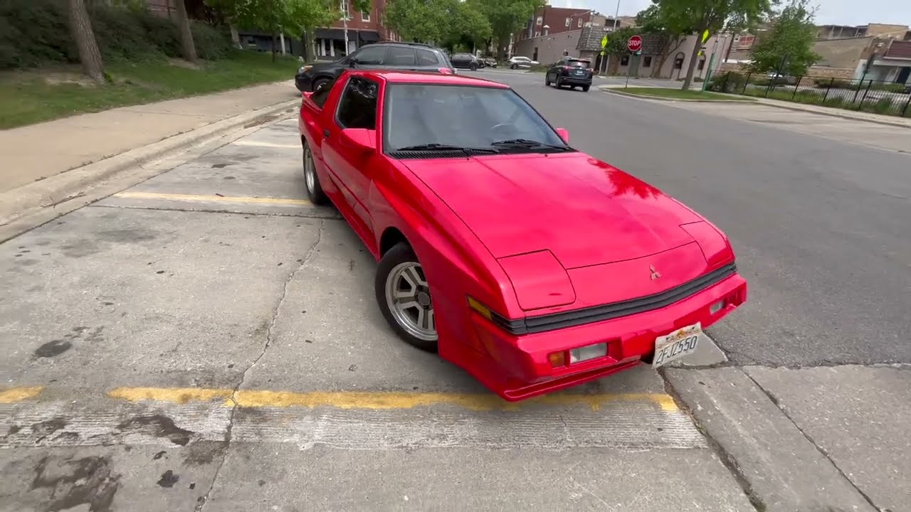 1987 Mitsubishi Starion Walk-around & Start Up
