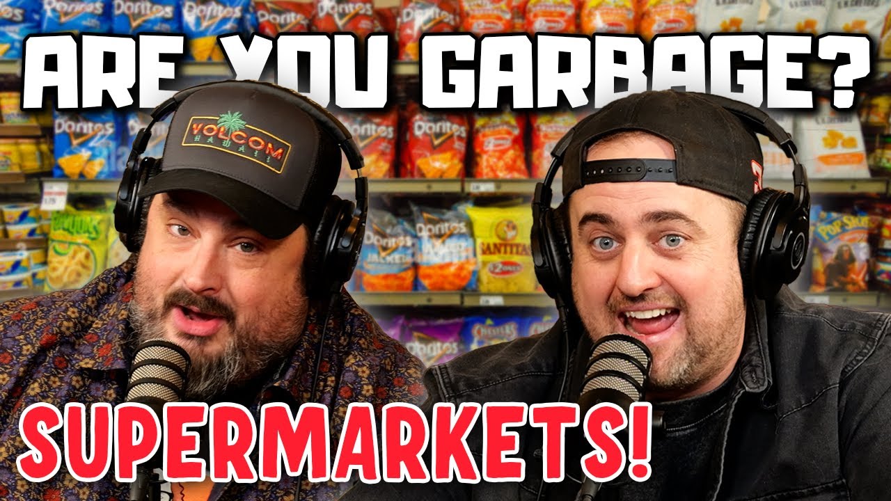 Are You Garbage Comedy Podcast: Supermarket Edition w/ Kippy & Foley!