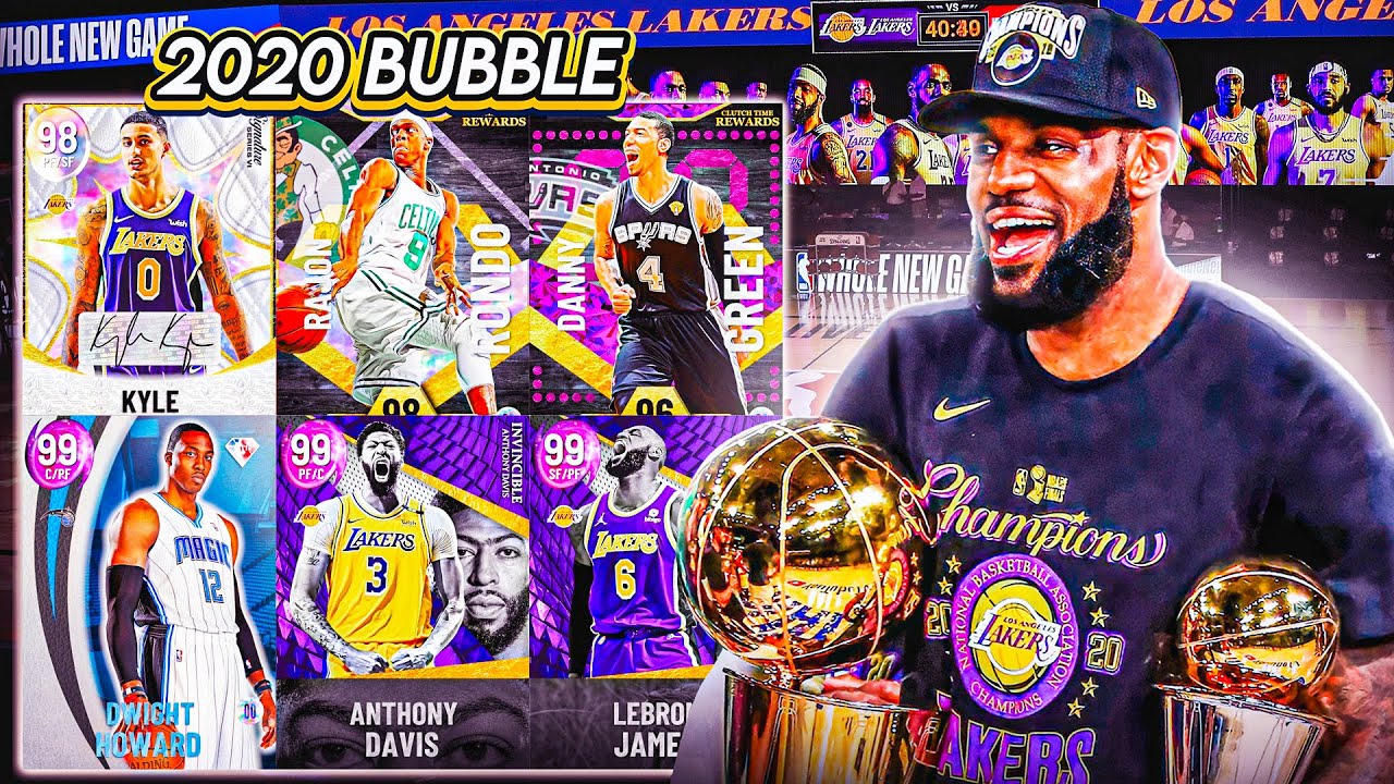 USING THE 2019-20 BUBBLE LAKERS......THE LEMICKEY MOUSE CLUBHOUSE.