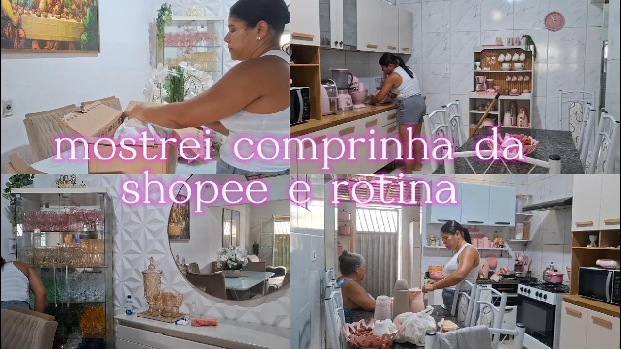 rotina da manhã de uma dona de casa