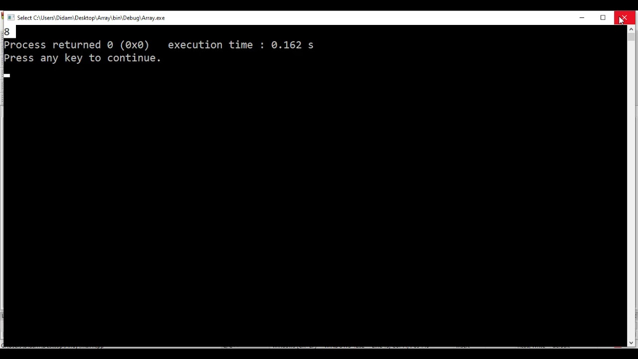 Array in C++