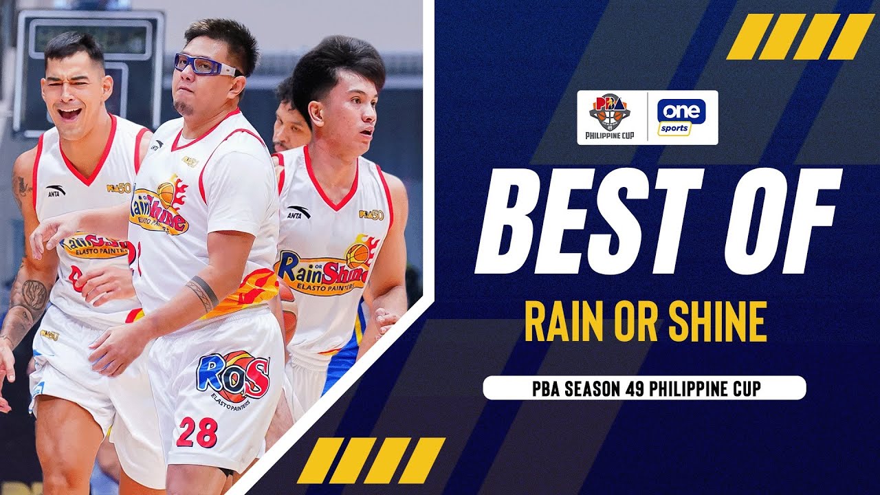 BEST OF RAIN OR SHINE | PBA SEASON 49 PHILIPPINE CUP