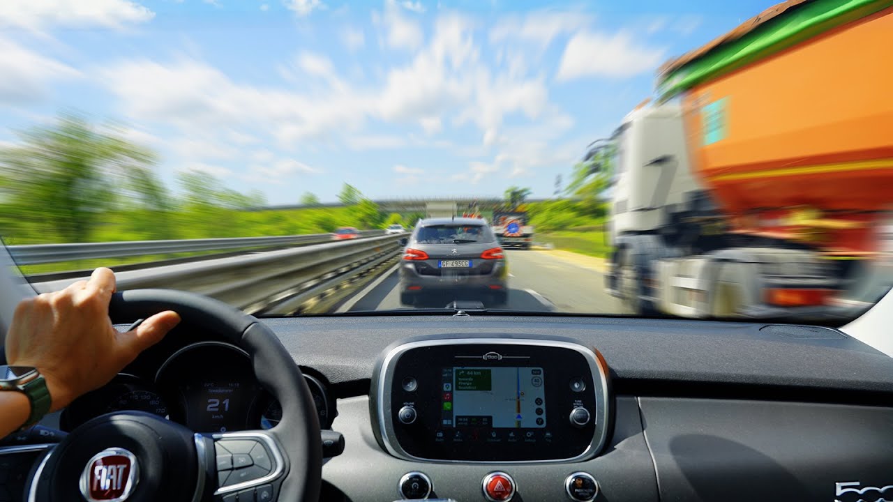 Relax Driving 4k - Siena to Florence 4k60fps HDR