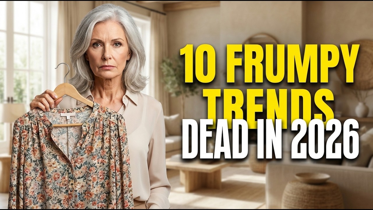 10 FRUMPY Fashion Trends That Are DEAD in 2026 (Women Over 50)