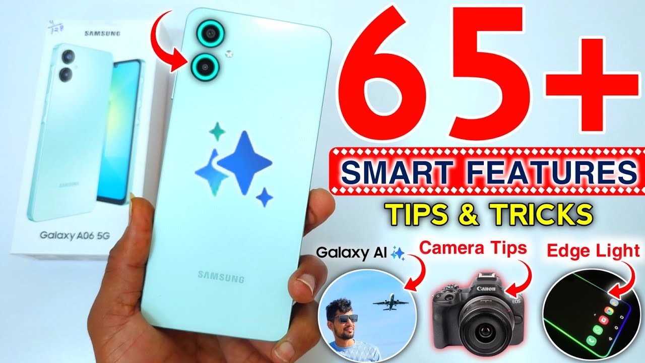 Samsung A06 Tips and Tricks | Samsung Galaxy A06 5G Tips And Tricks | Top 65++ Hidden Features