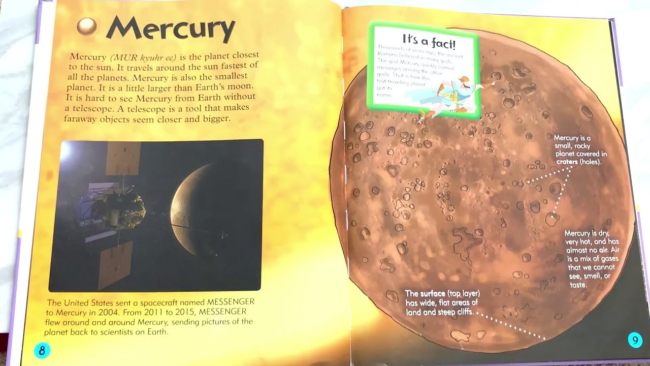 Read Aloud Book - A Place in Space - Chapter III - Mercury