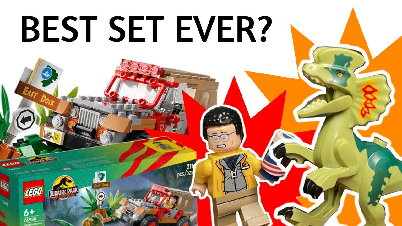 Why the Dilophosaurus Ambush is the Greatest Lego Jurassic Park Set Ever