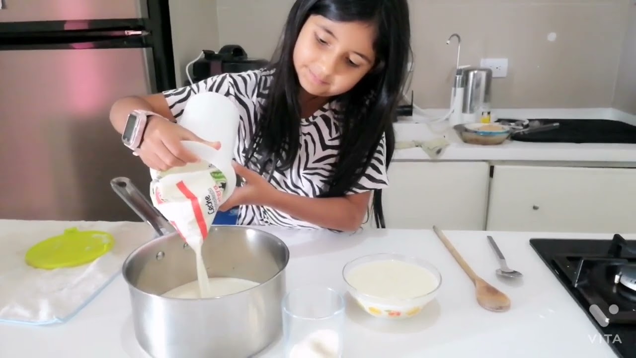 Preparando kumis casero