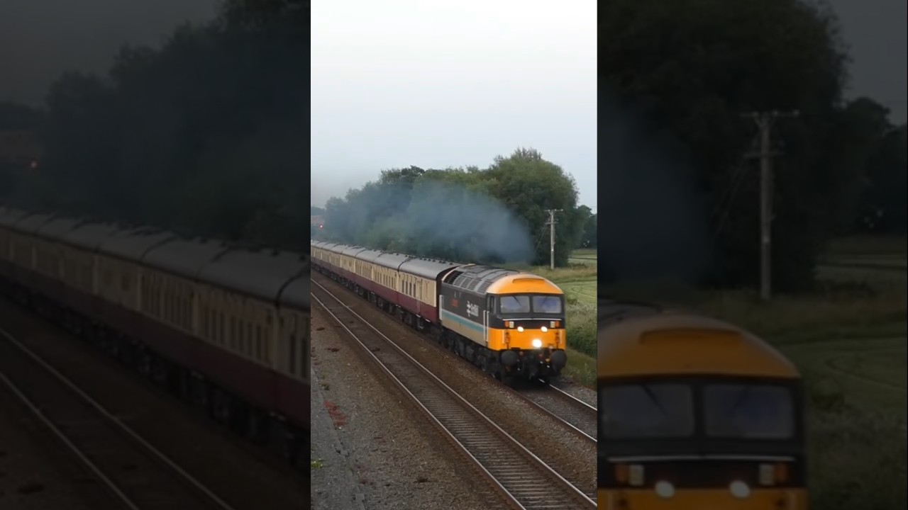 47712 20132 and 20118 passimg Norton Fitzwarren #train #railwaycontent