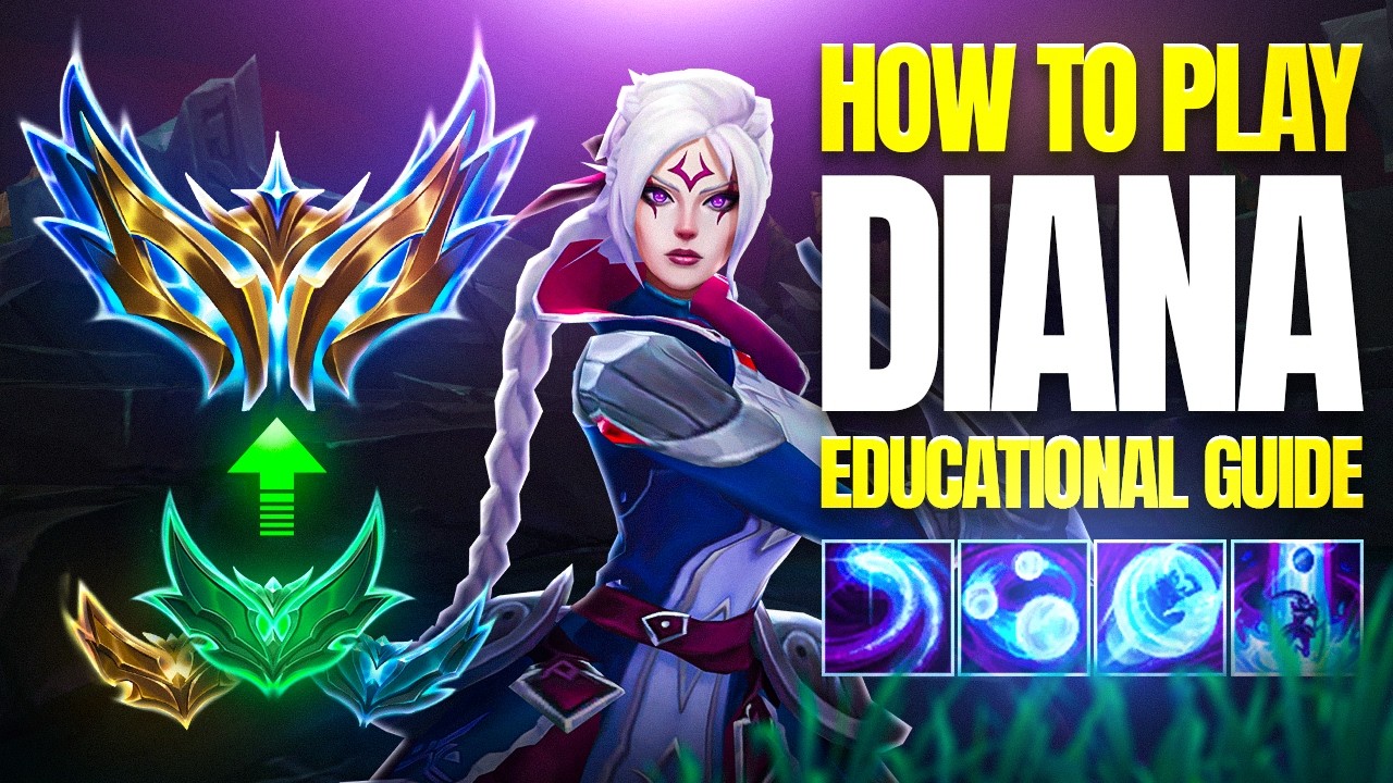 Stop Being Stuck! Use These Fundamentals To Climb! Diana Jungle Guide