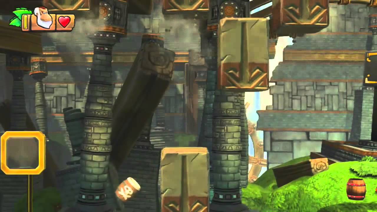 Donkey Kong Country Tropical Freeze - 7-2 Schienenersatz verquer - Extraschwer