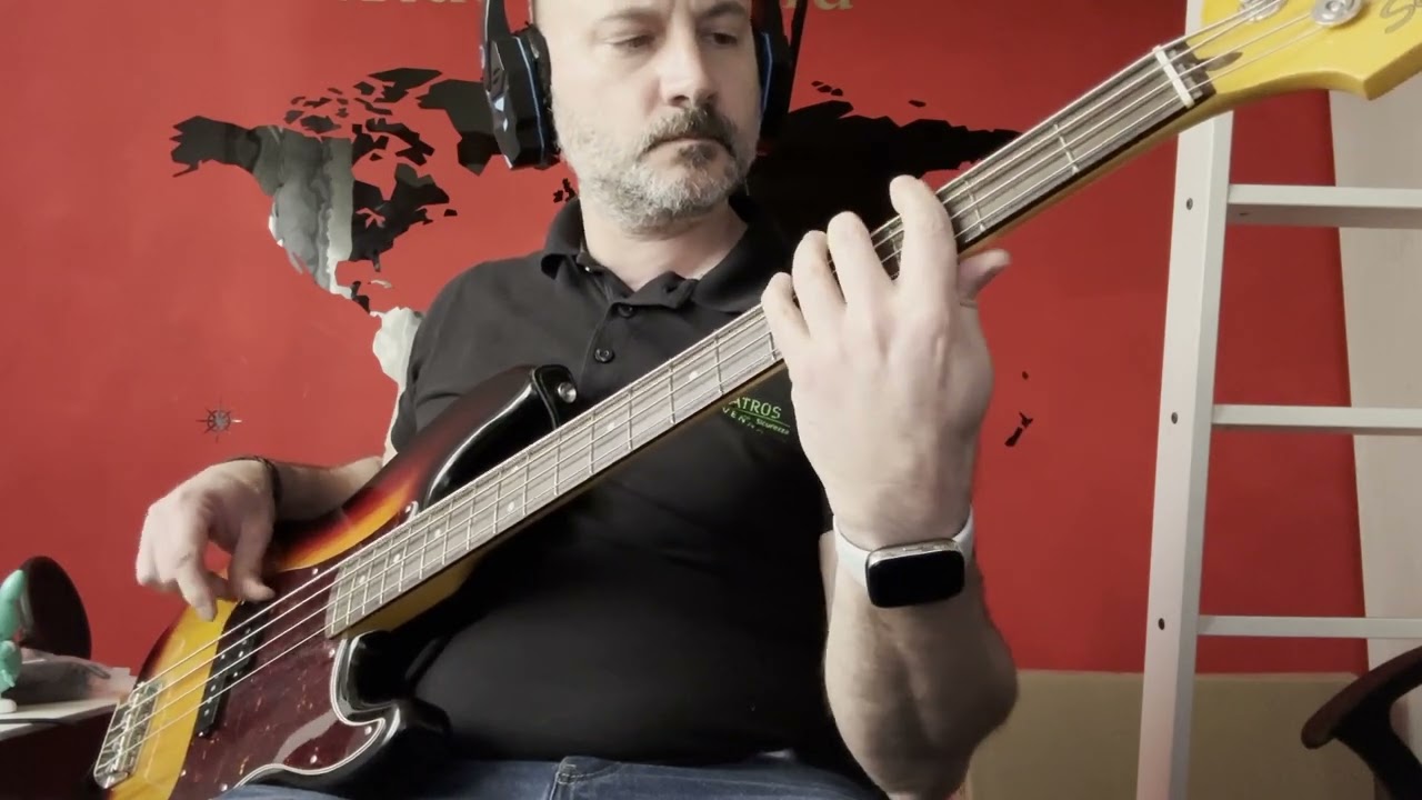 Another One Bites The Dust_bass cover