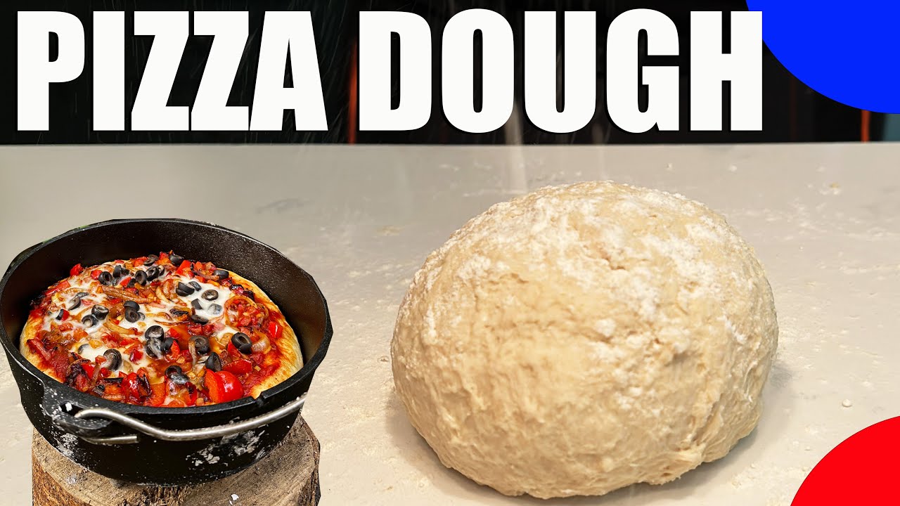 Easy Pizza Dough Recipe - Vegan