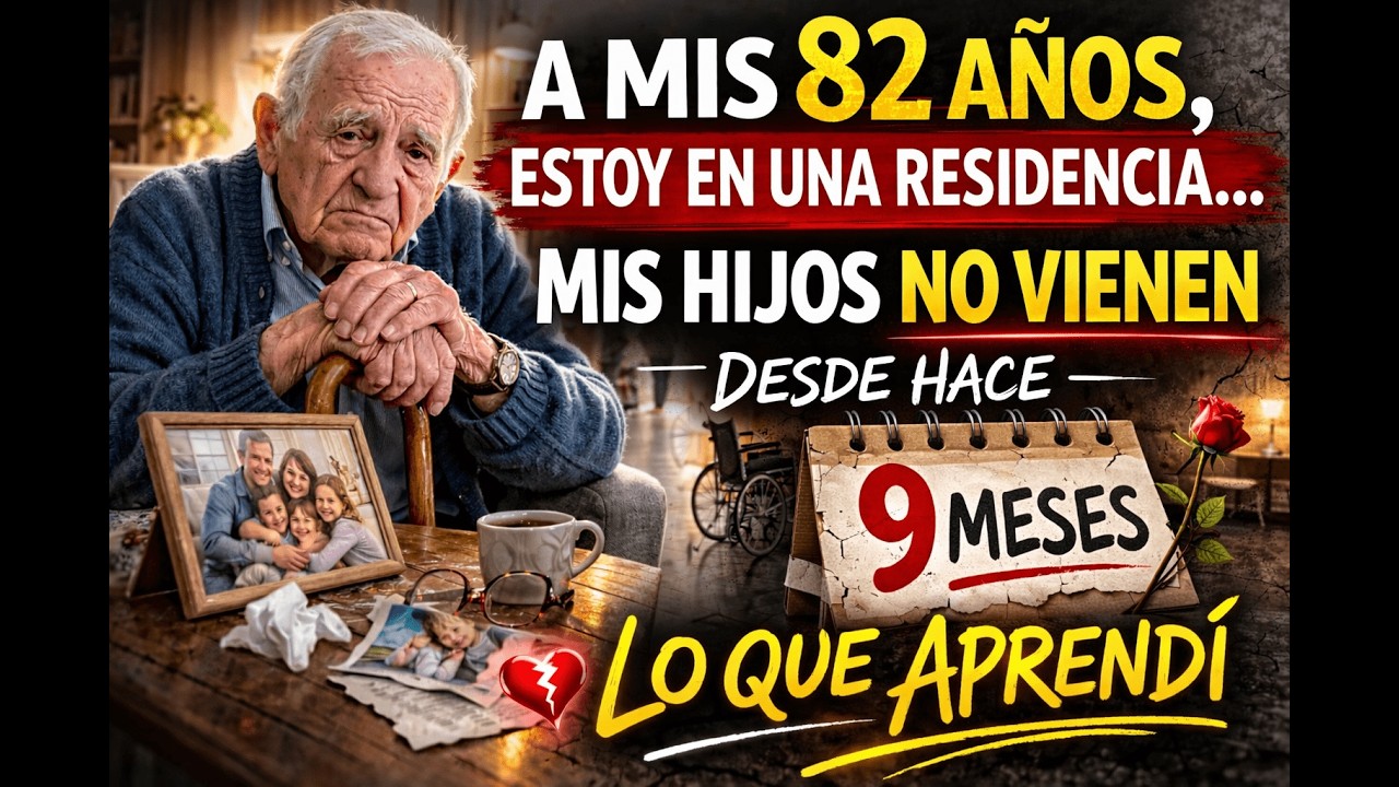 A mis 82 años, estoy en una residencia… mis hijos no vienen desde hace 9 meses (lo que aprendí)