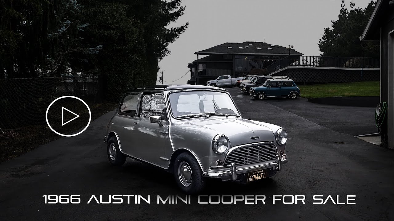 SOLD! $25K Genuine 1966 Austin Mini Cooper RHD with 1275 S Disc Brakes
