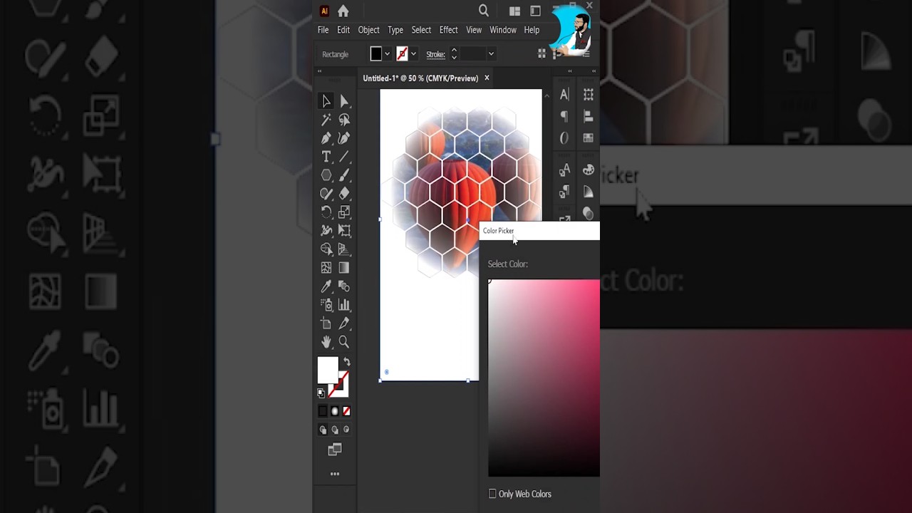 Fix Image in Shapes in Adobe Illustrator | Clipping Mask in Illustrator | Image in Shapes | 