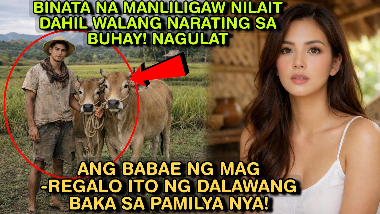 BINATA NA MANLILIGAW NILAIT DAHIL WALANG NARATING S BUHAY NAGULAT ANG BABAE NG MAGREGALO ITO NG BAKA