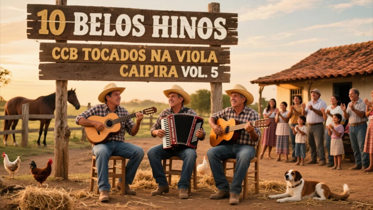 Coletânea 10 Belos Hinos CCB Tocados na Viola Caipira Vol. 5