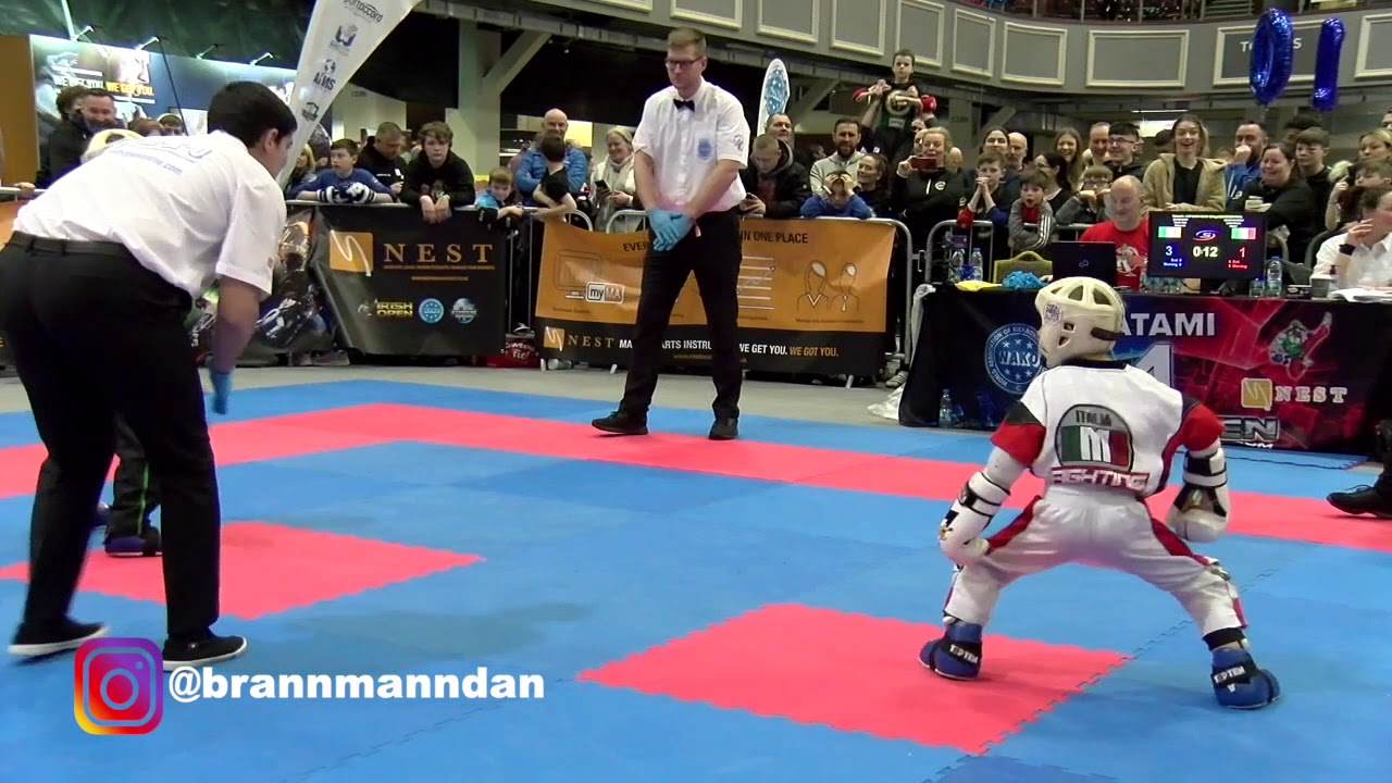 Valerio Galloi No Hand Cartwheel Kick Irish Open