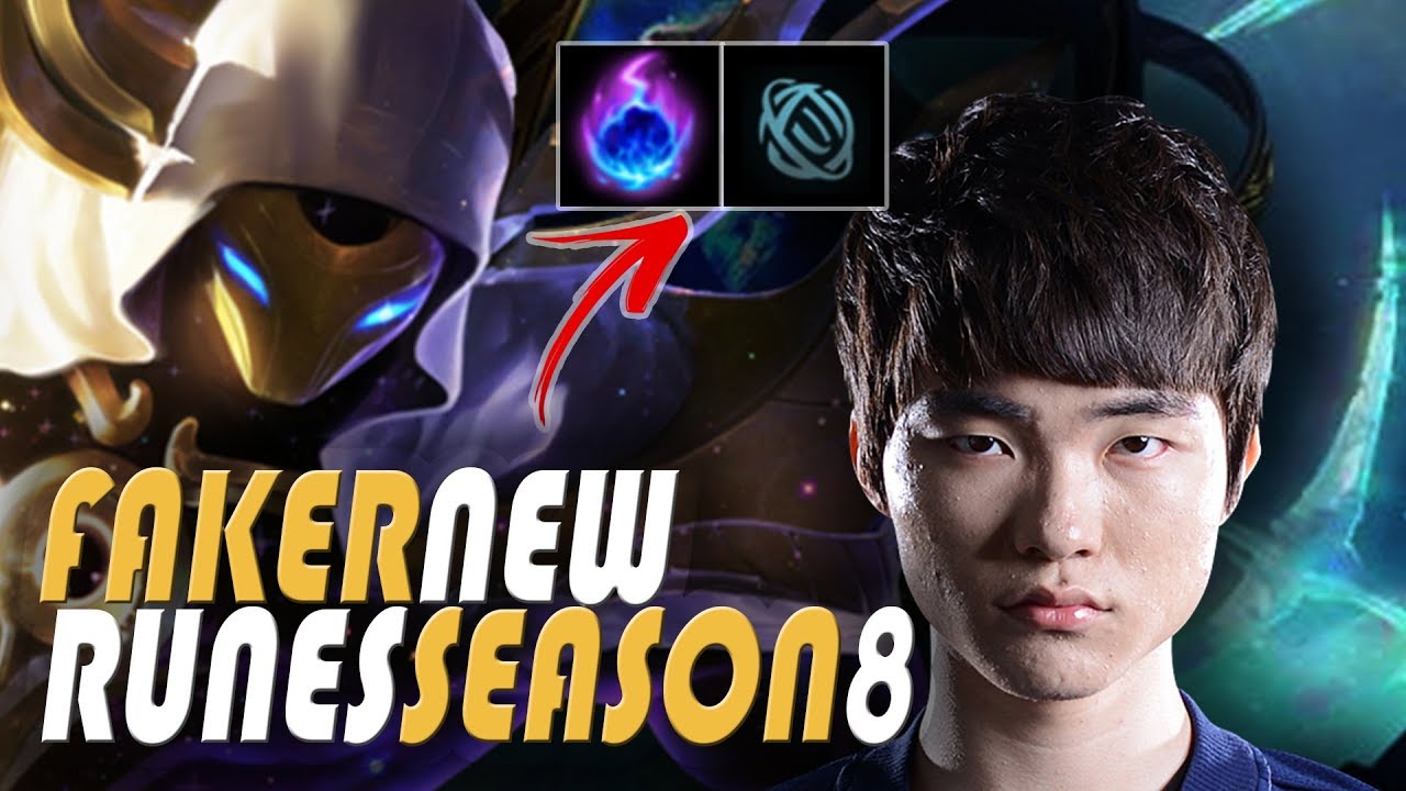 Season 8 New Runes - SKT Faker Kassadin Mid