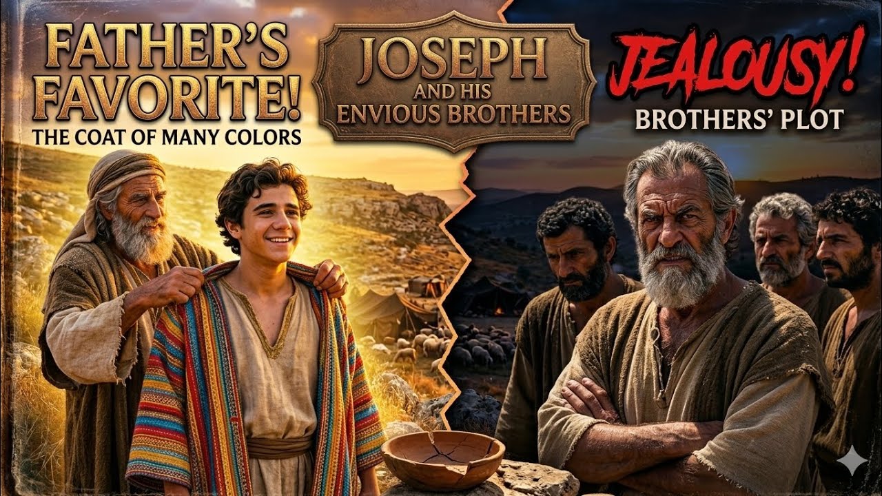 Joseph and His Jealous Brothers | Bible Story for All Ages | Genesis 37