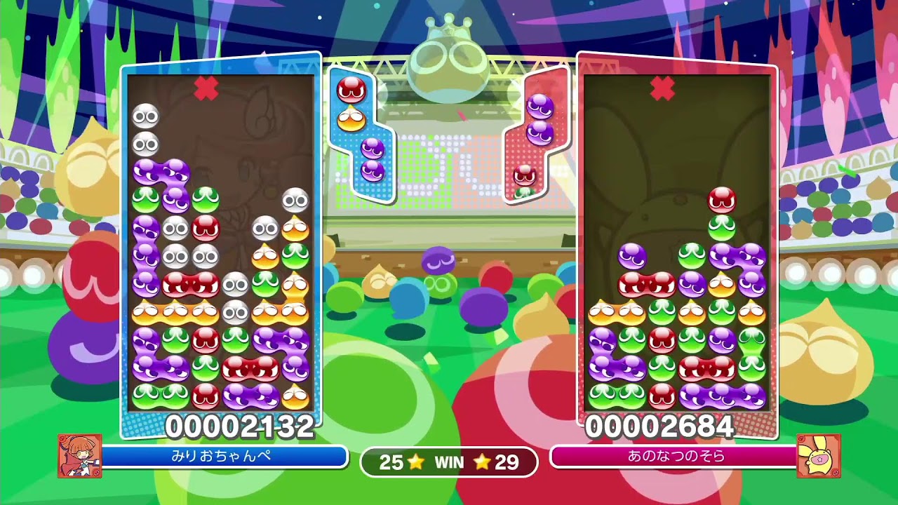 【switch版ぷよスポ】深夜の練習　対戦もぼ