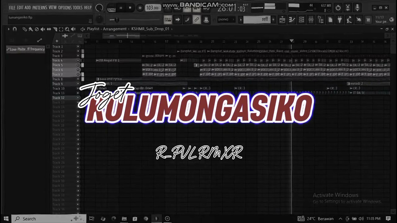 VIRAL TIKTOK JOGET KULUMONGASIKO REMIX TERBARU (R_PVL RMXR)