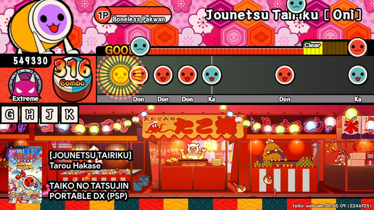 Taiko Web | Jounetsu Tairiku - Hakase Tarou