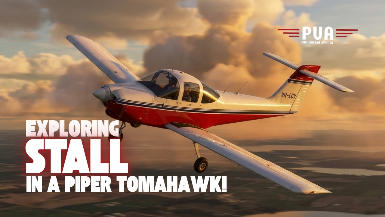 ✈️✈️EXPLORING STALL/SPIN IN A PIPER TOMAHAWK!!✈️✈️
