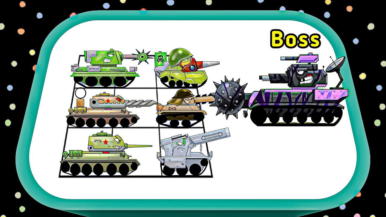 New Tanks VS New Boss Battle | Merge Max Level Tank Army WW2 War Challenges
