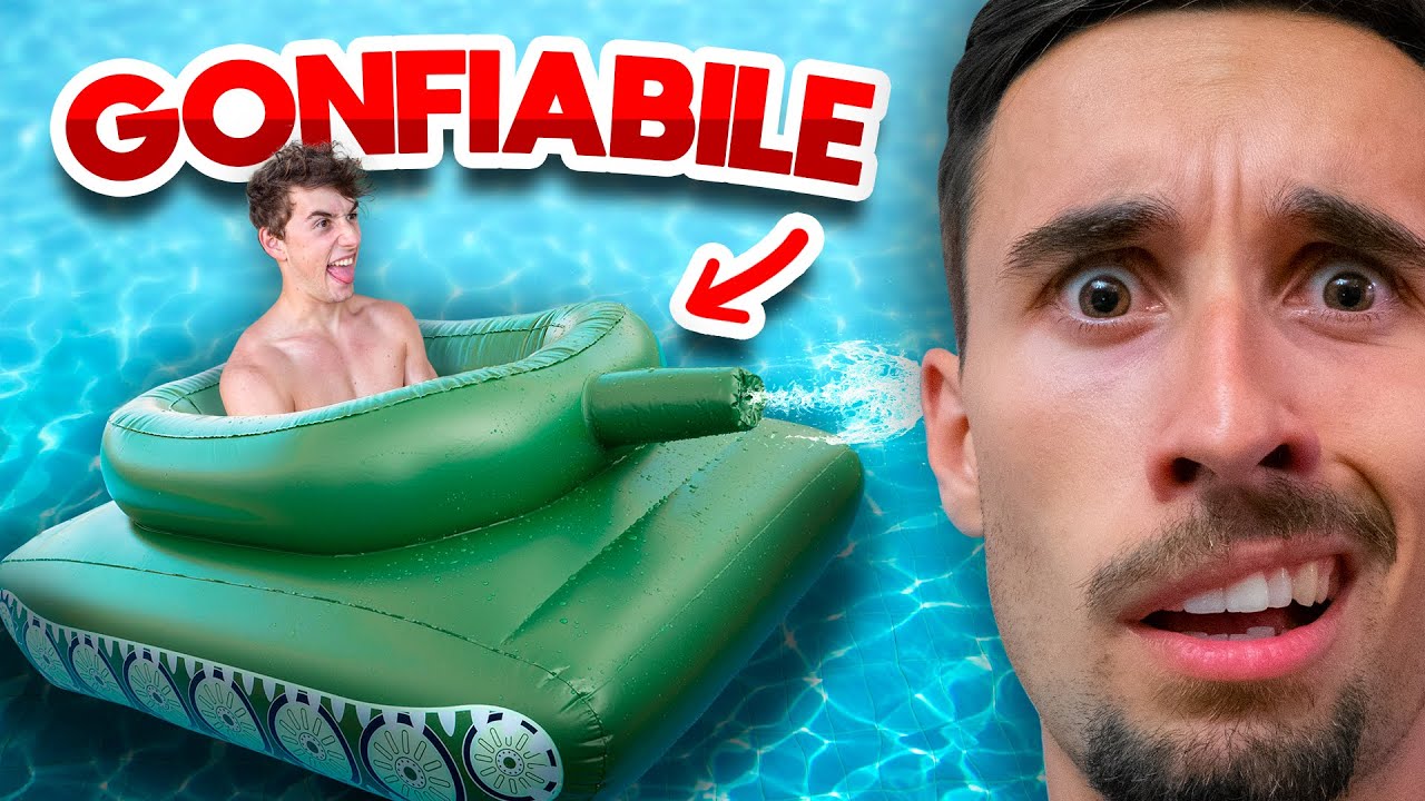 HO COMPRATO un CARRO ARMATO da PISCINA!!
