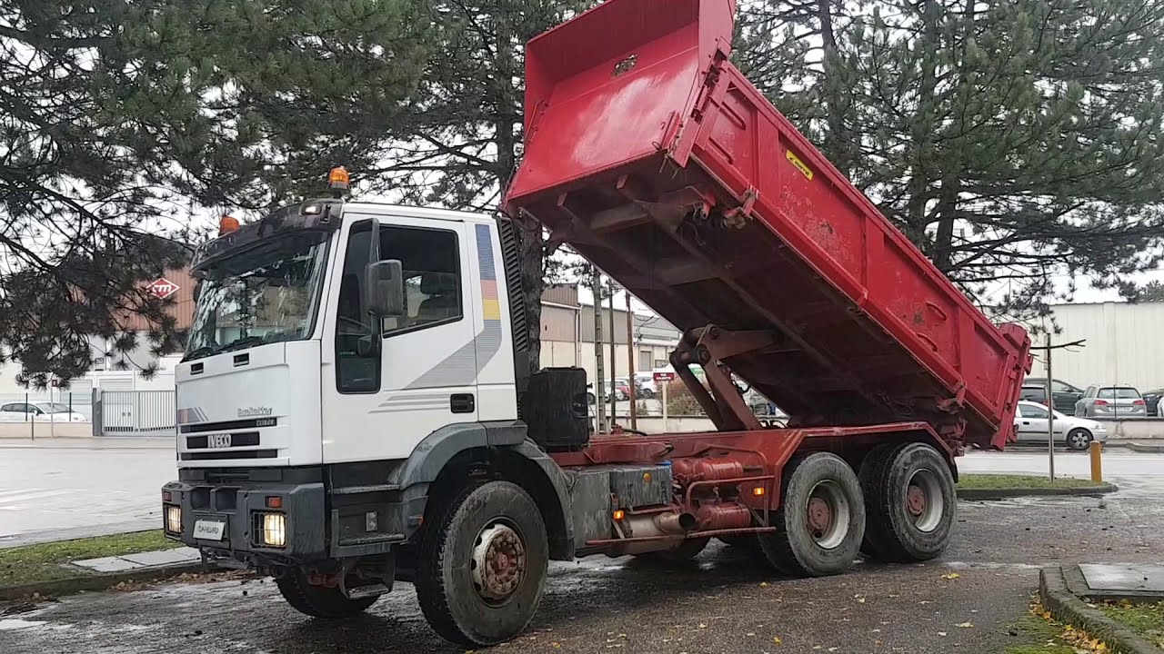 Iveco 6x4 bibenne EUROTRAKKER  WWW.TLAPALLARD.COM