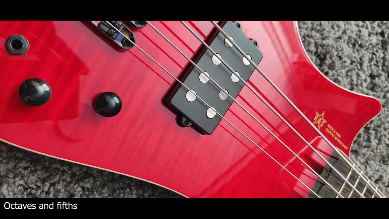 Nick&Son guitar workshop 4r-string travel bass test