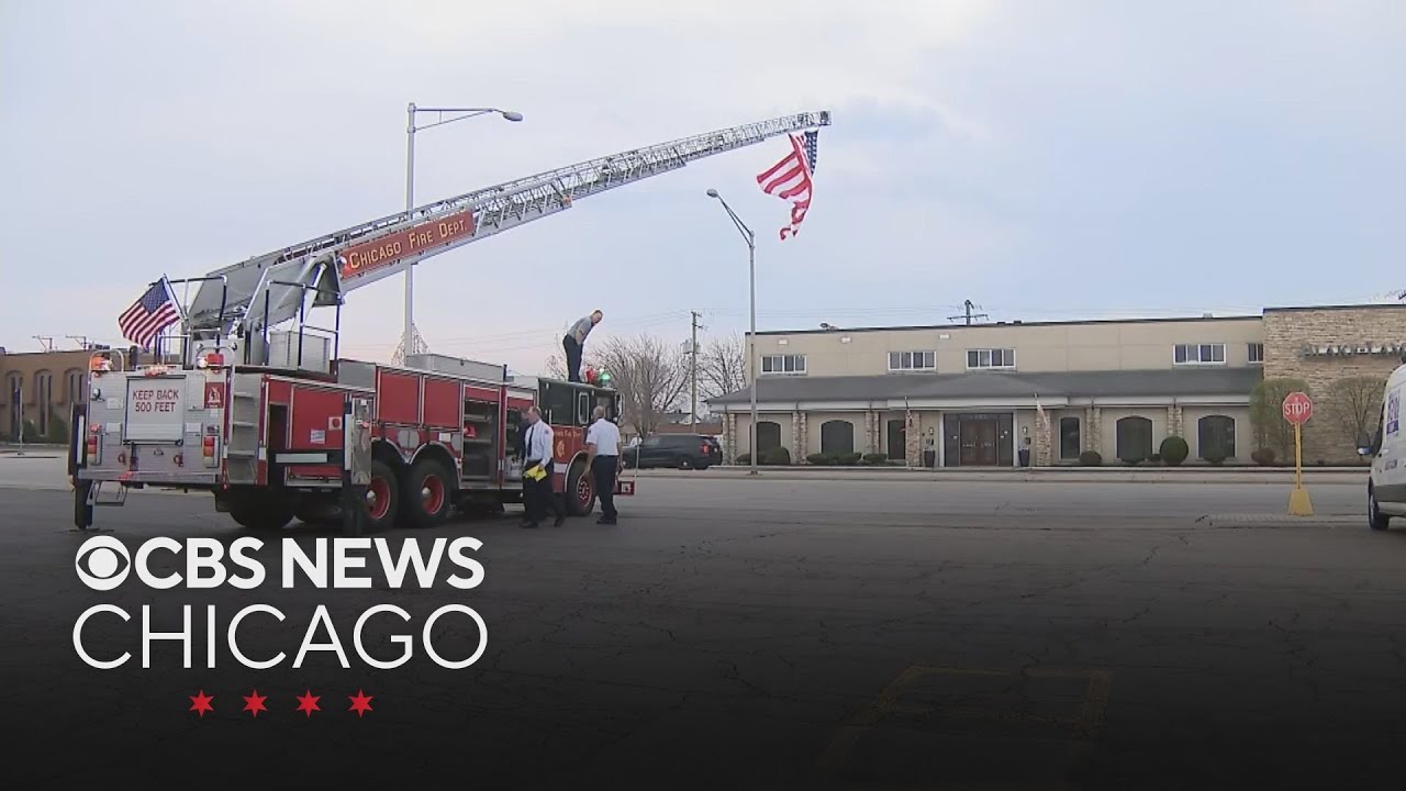 Private funeral service for Chicago firefighter Michael Altman
