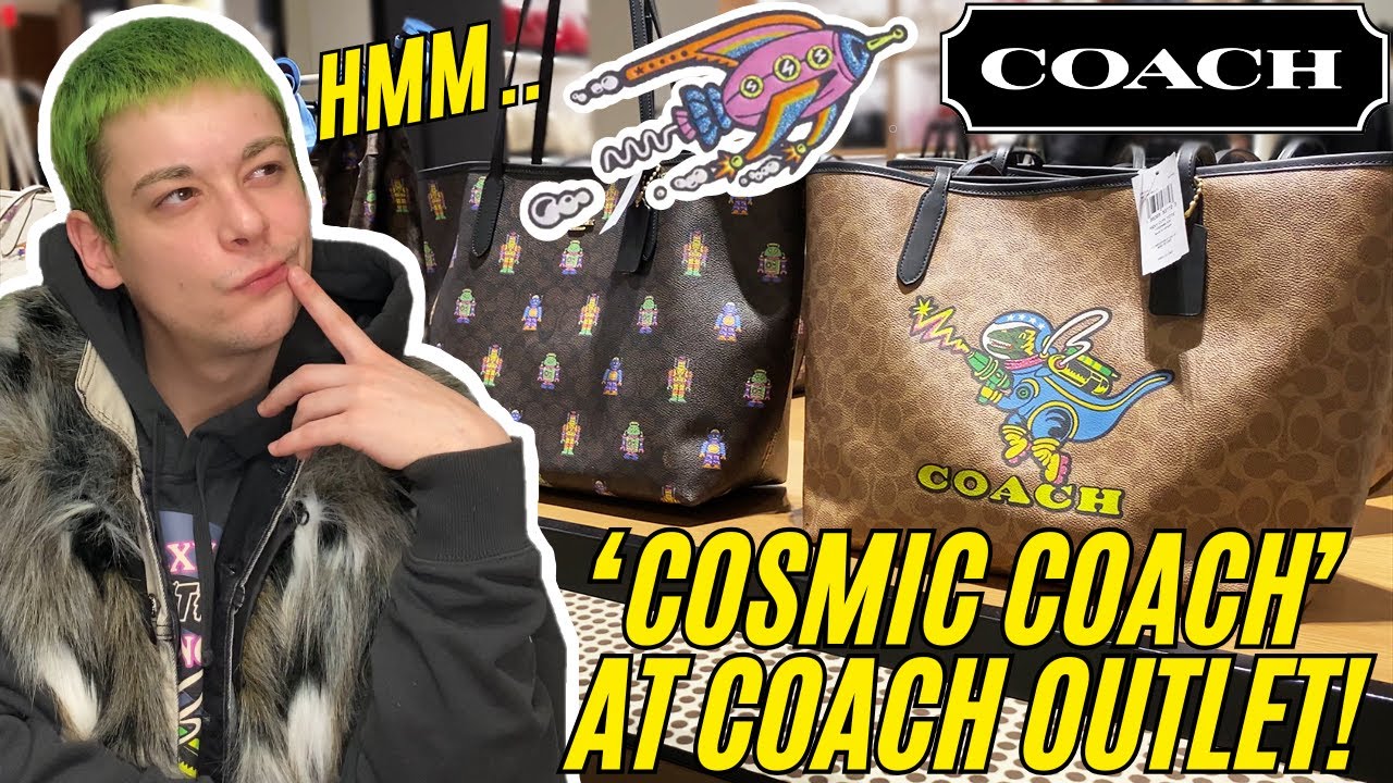 Cosmic Coach Collection BLASTS It’s Way Back To Coach Outlet!  *Coach Shop With Me*