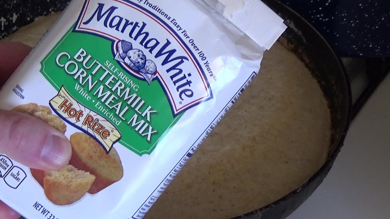 PeePaw McDonald Cooks Martha White Cornbread