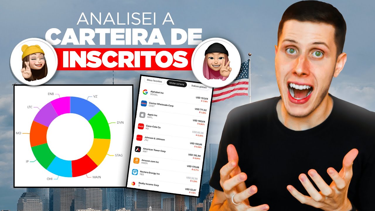 Analisei a carteira da Bolsa Americana de Inscritos (EP.12)