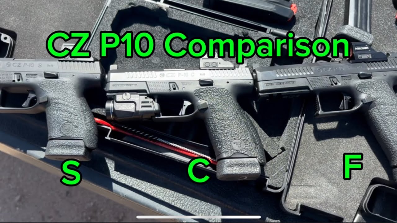 Серия CZ P10 &mdash; быстрое сравнение