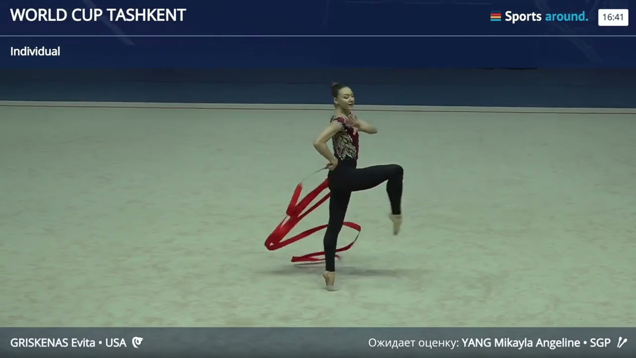 GRISKENAS Evita (USA) RIBBON 25,45 - WC Tashkent 2026
