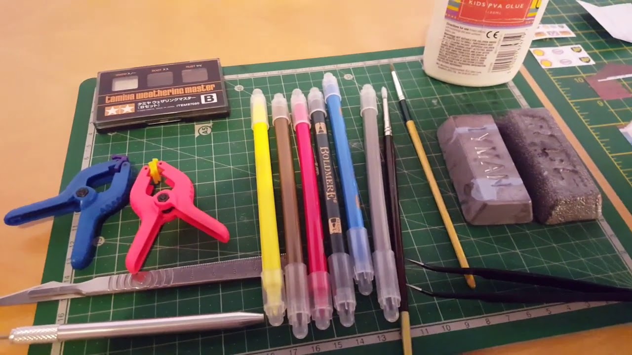 Making a N gauge scalescene car garage kit - part 1 of 3