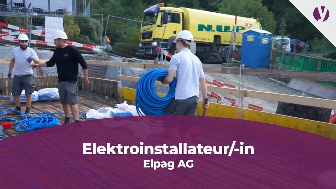 Lehre als Elektroinstallateur/-in bei Elpag AG