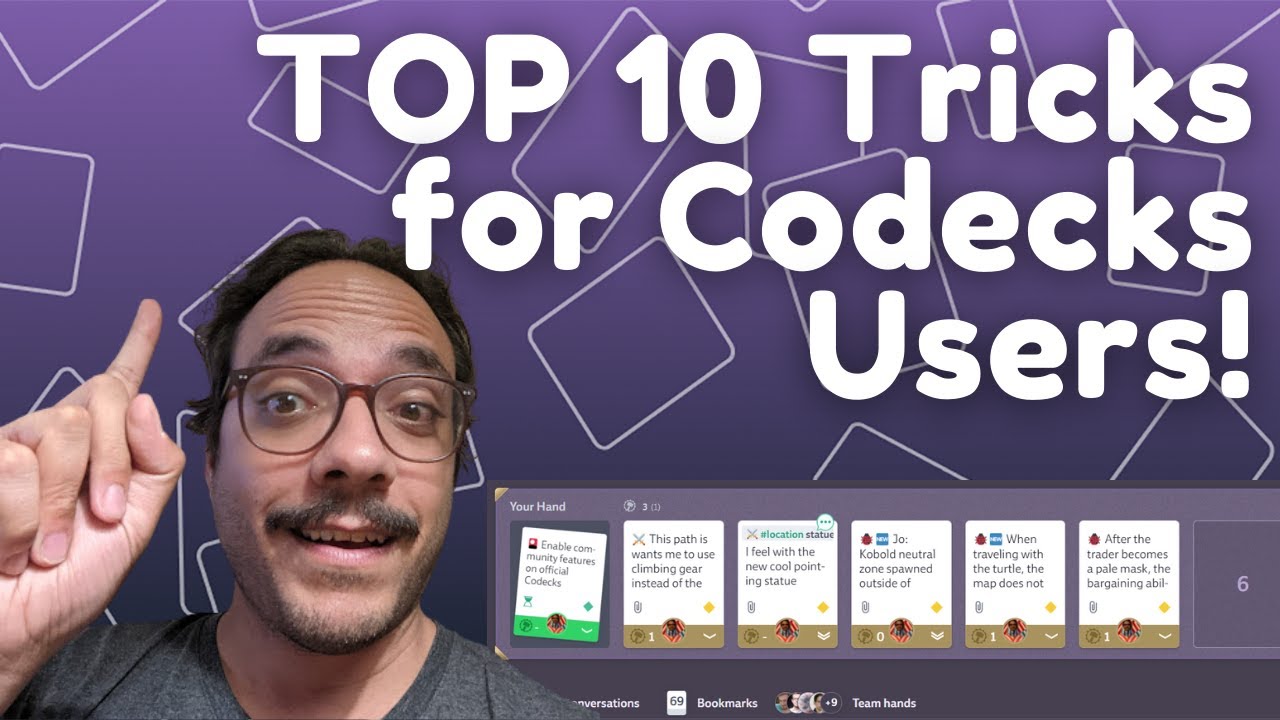 Ten Tricks to get more done with Codecks