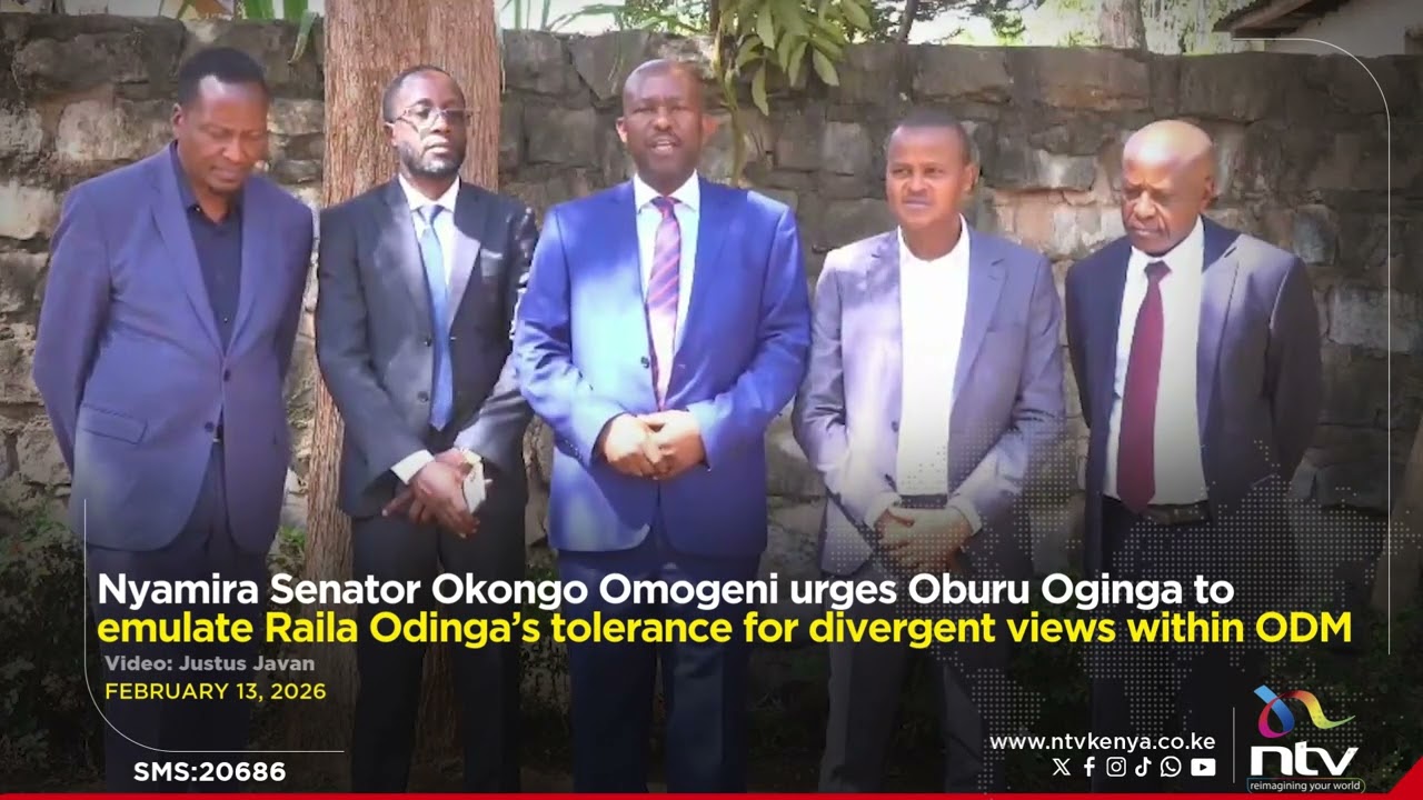 Сенатор Омогени призывает Обуру Огингу последовать примеру Раилы и его терпимости к различным точ...