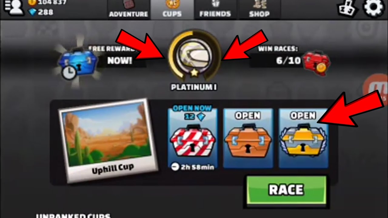 Hill Climb Racing 12 Hour Chest Again???/Platinum League
