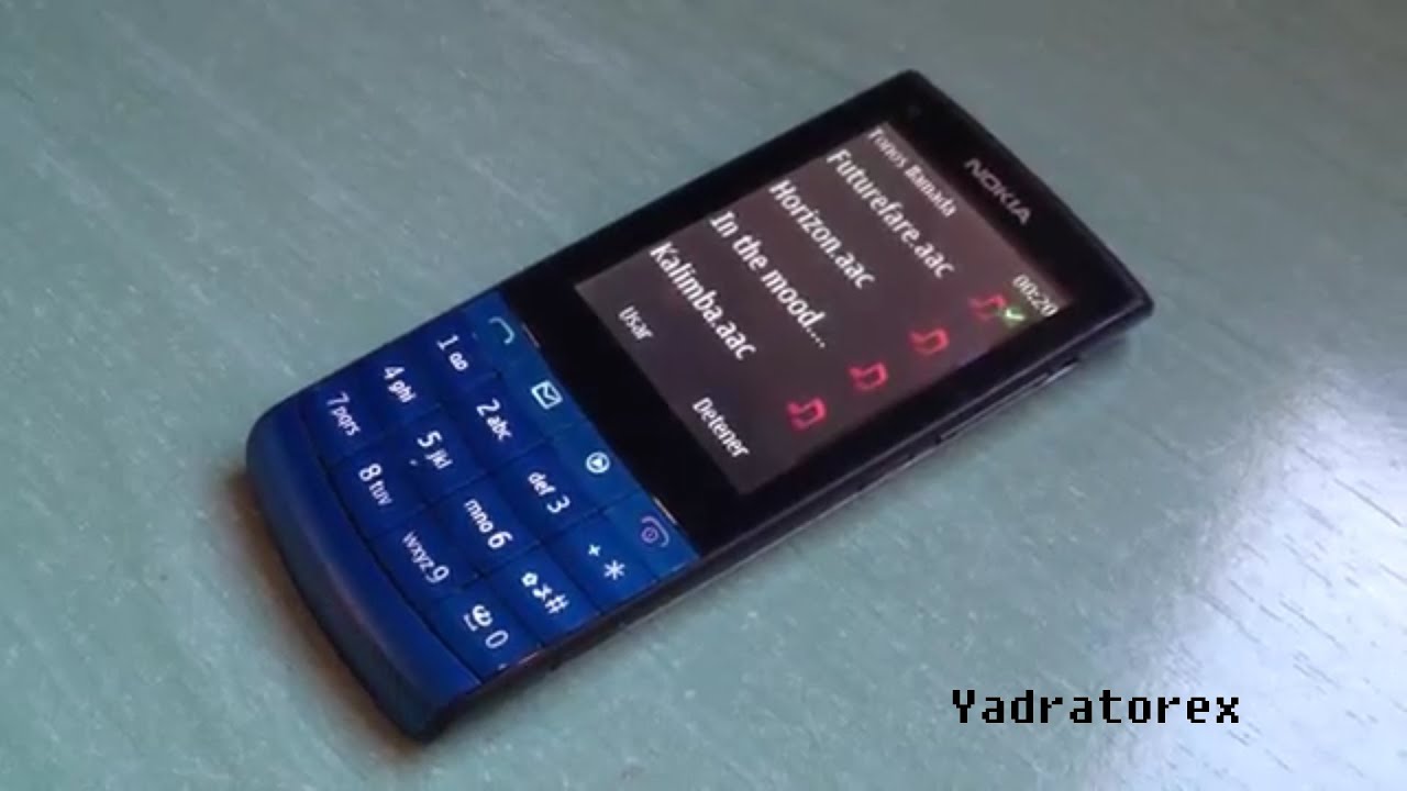 Nokia X3-02 touch & type review (ringtones, themes & wallpapers)