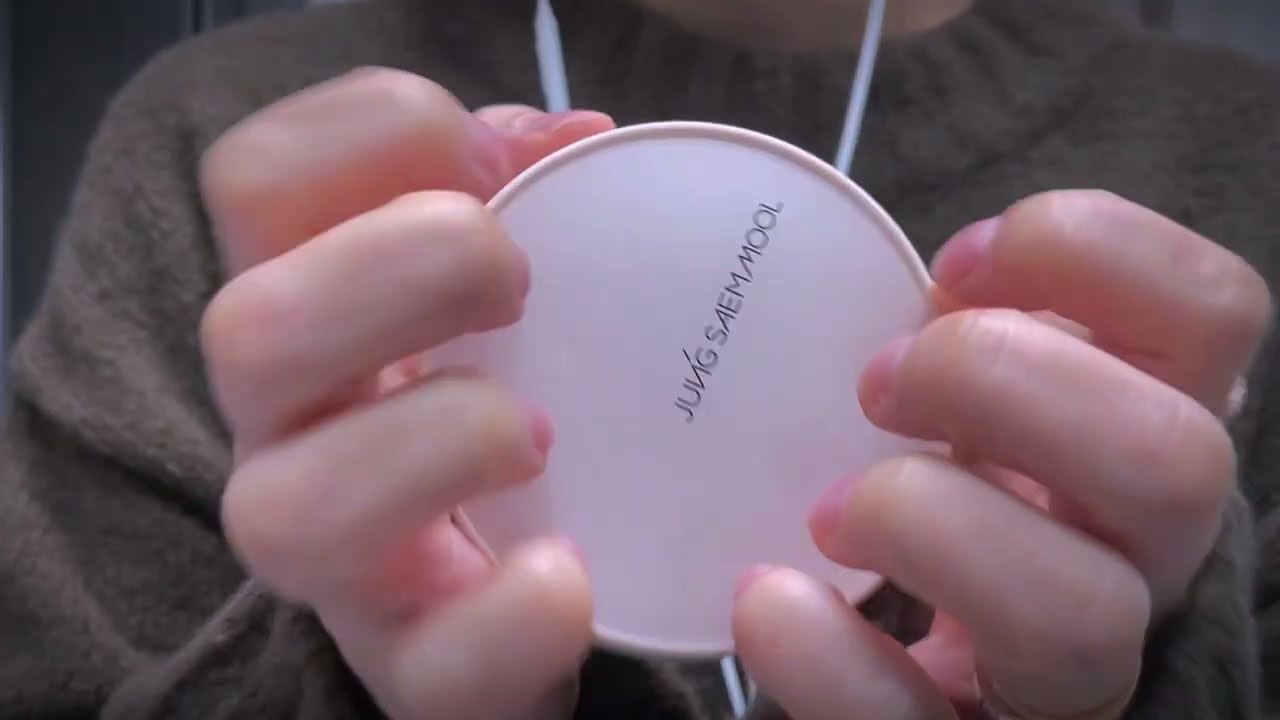ASMR 화면에 직접 화장해주기 초근접주의